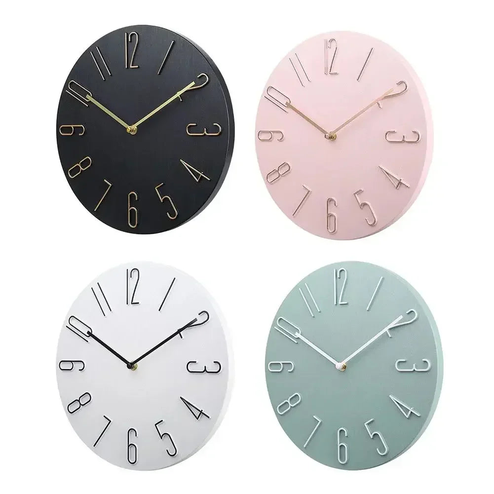 Moderne Minimalistische Luxus Wanduhr – Leise Quarz Deko Uhr Kaufschwan®