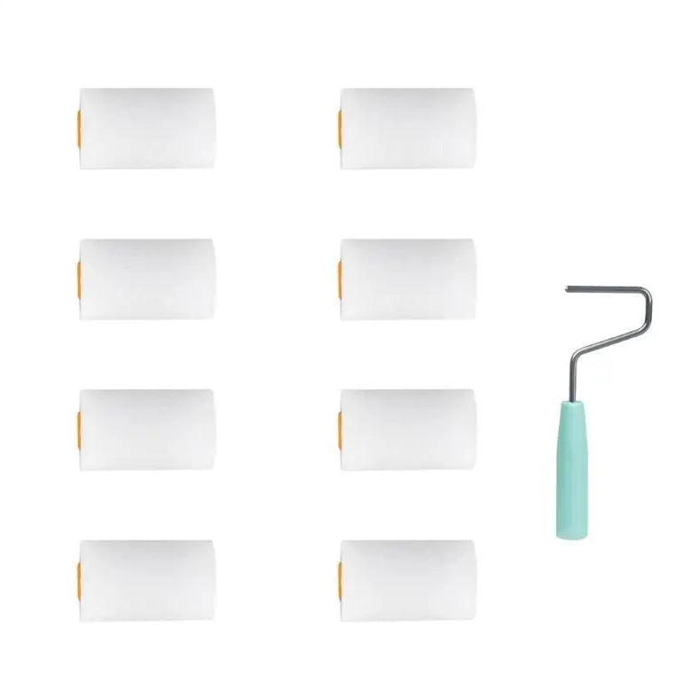 Schaumstoff Farbroller Set für Innenwand Malerarbeiten Kaufschwan® 2 Inch