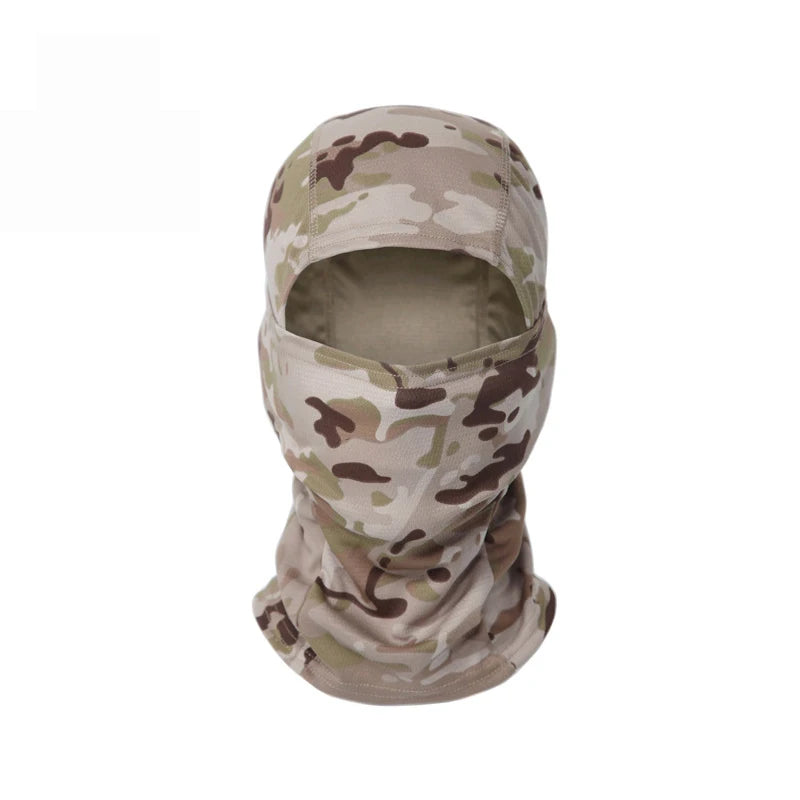 Camouflage Balaclava Mütze – Vollgesichtsmaske für Radfahren, Jagd & Outdoor Sport | Skimaske Motorrad Helm Unterziehmütze