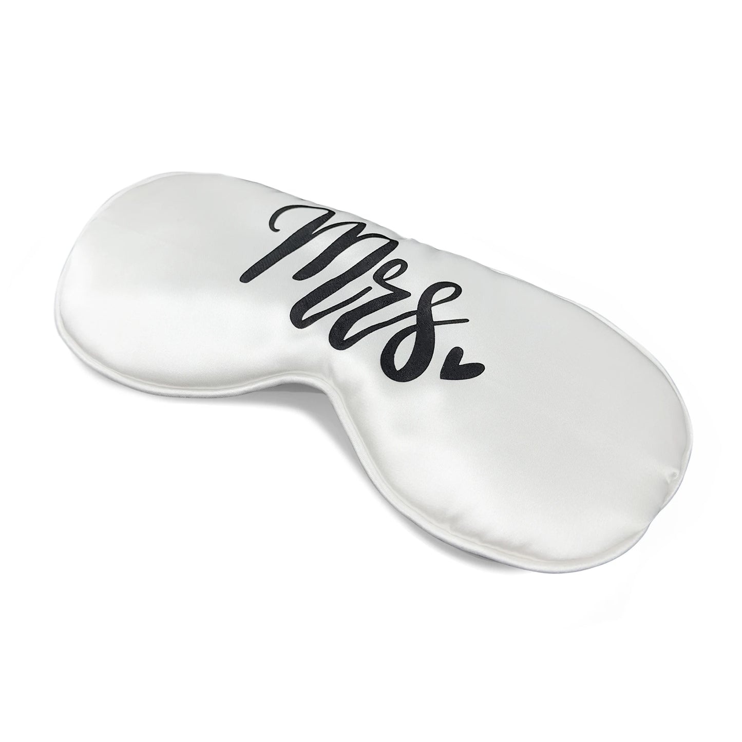 Mr & Mrs Seidige Schlafmasken-Set | Verstellbares Elastisches Band | Bequeme Augenabdeckungen für Paare, Hochzeit & Jubiläum Kaufschwan®
