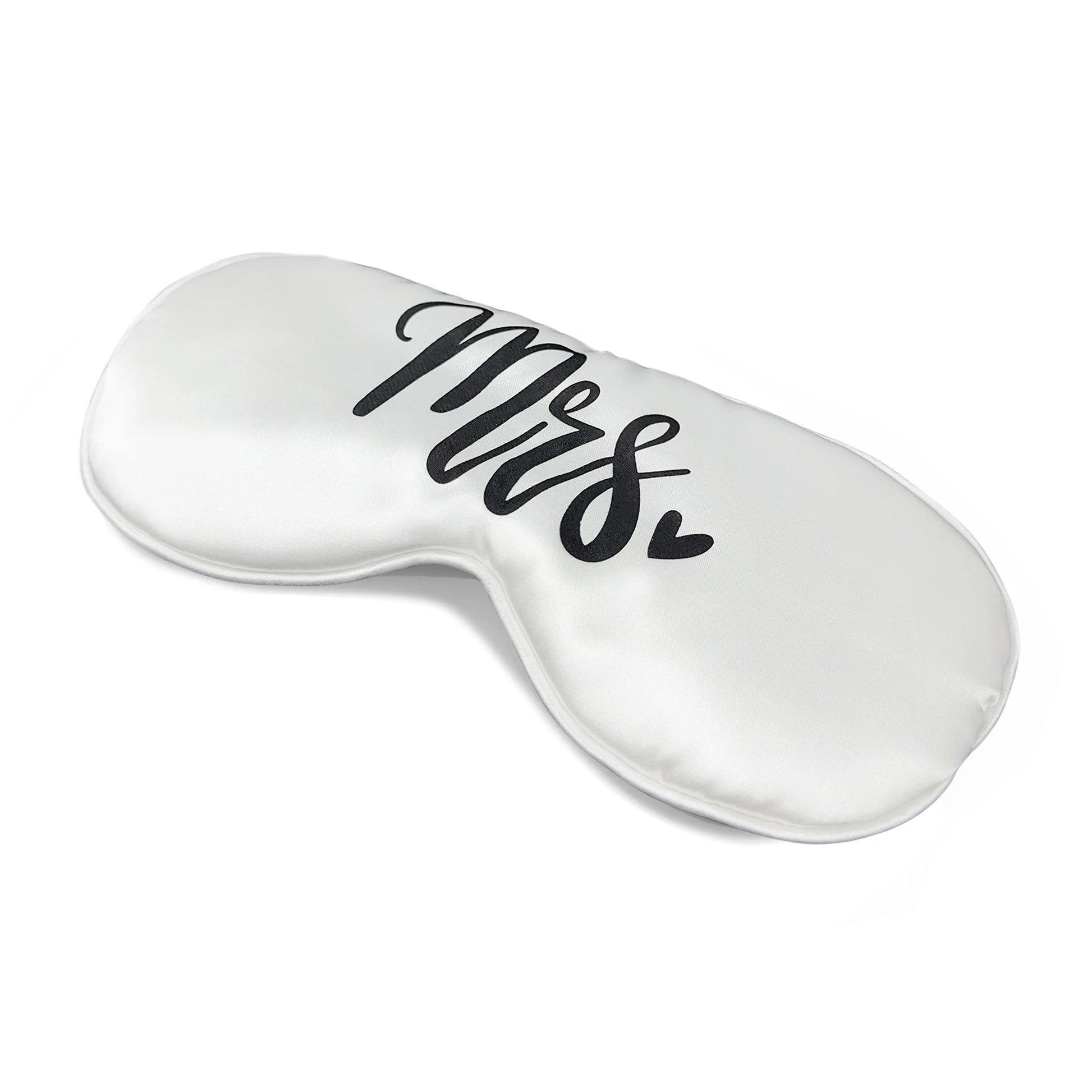 Mr & Mrs Seidige Schlafmasken-Set | Verstellbares Elastisches Band | Bequeme Augenabdeckungen für Paare, Hochzeit & Jubiläum Kaufschwan®