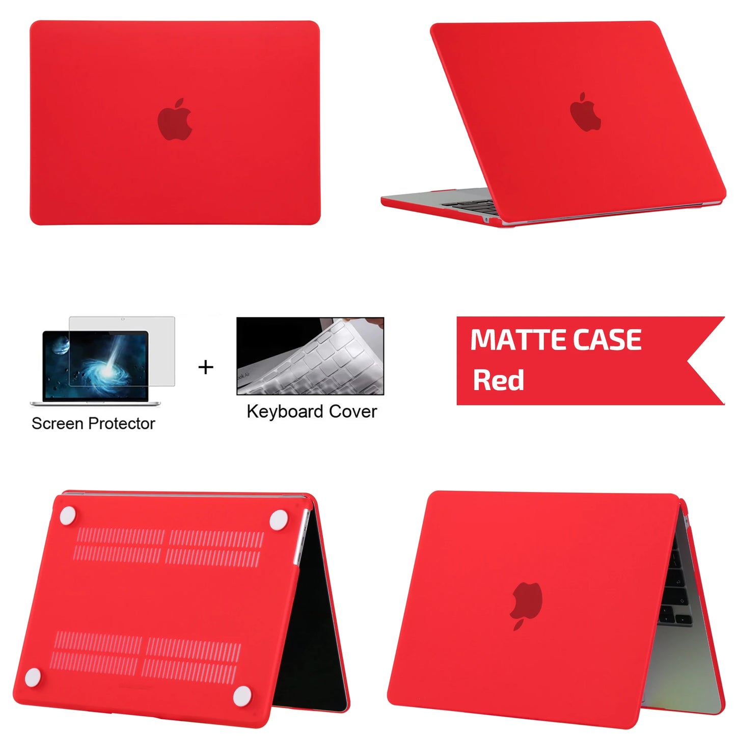 Laptop Hülle für MacBook Air & Pro – Schlanke Stoßfeste Hartschalen Schutzhülle