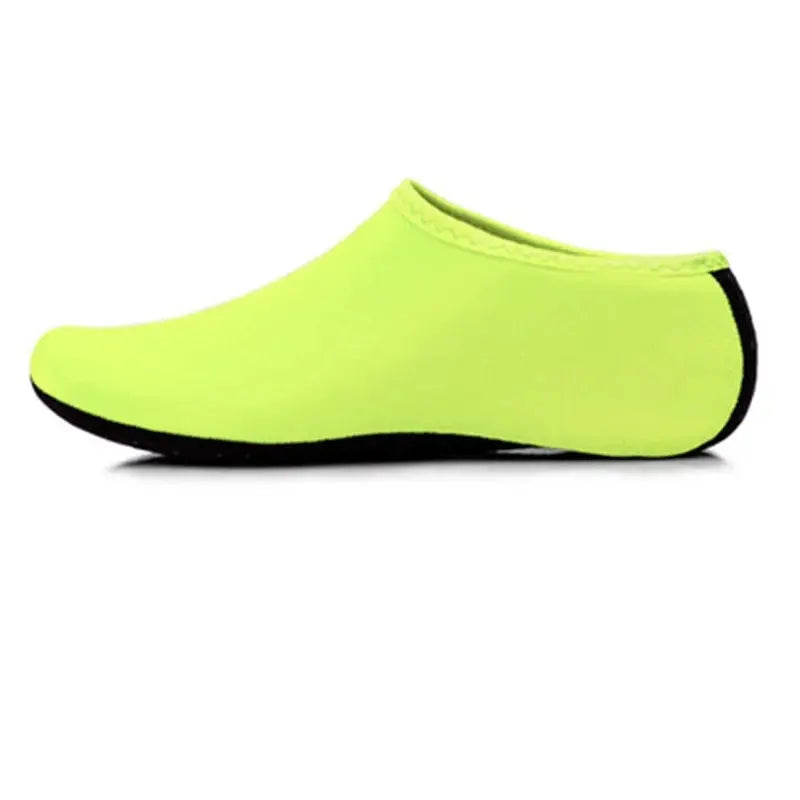 Outdoor Strand / Tauchsocken – Schnelltrocknend mit Schnittschutz & Rutschfester Sohle für Surfen & Schnorcheln Kaufschwan® Gelb 40/41
