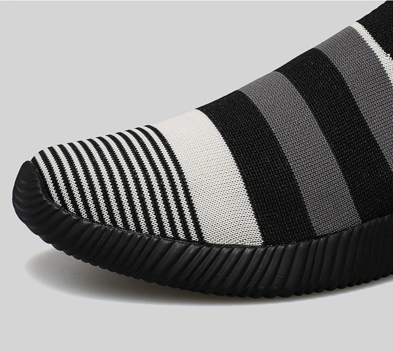 Damen Vulcanized Slip-On Sneaker – Hochwertige Freizeitschuhe | Bequeme Loafer für Spaziergänge | Übergrößen bis 44 Kaufschwan®