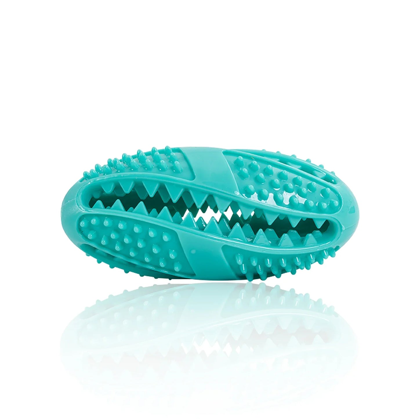 Gummi Hundespielball – Interaktiver Futterspender Kauspielzeug Kaufschwan® Marineblau