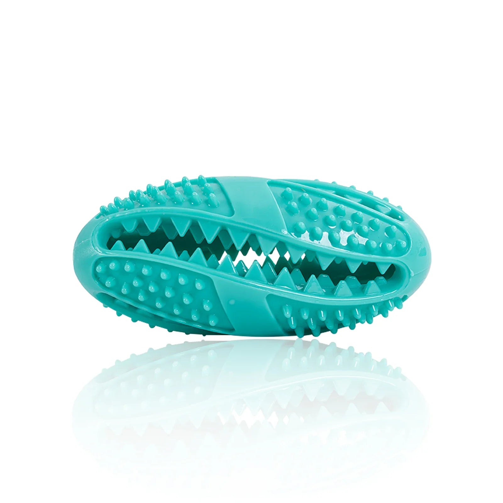 Gummi Hundespielball – Interaktiver Futterspender Kauspielzeug Kaufschwan® Marineblau