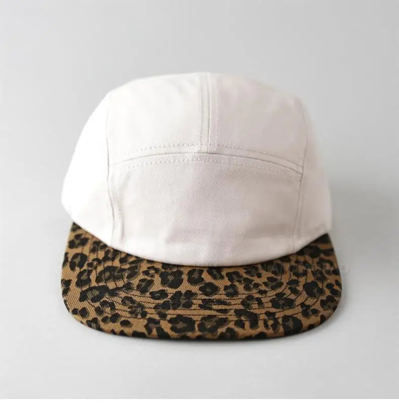 Neue Retro Leopard Print Farbige Baseballkappe | Herren & Damen Modischer Freizeit-Sonnenhut | Cool & Trendy Spice Girl Stil Kaufschwan®