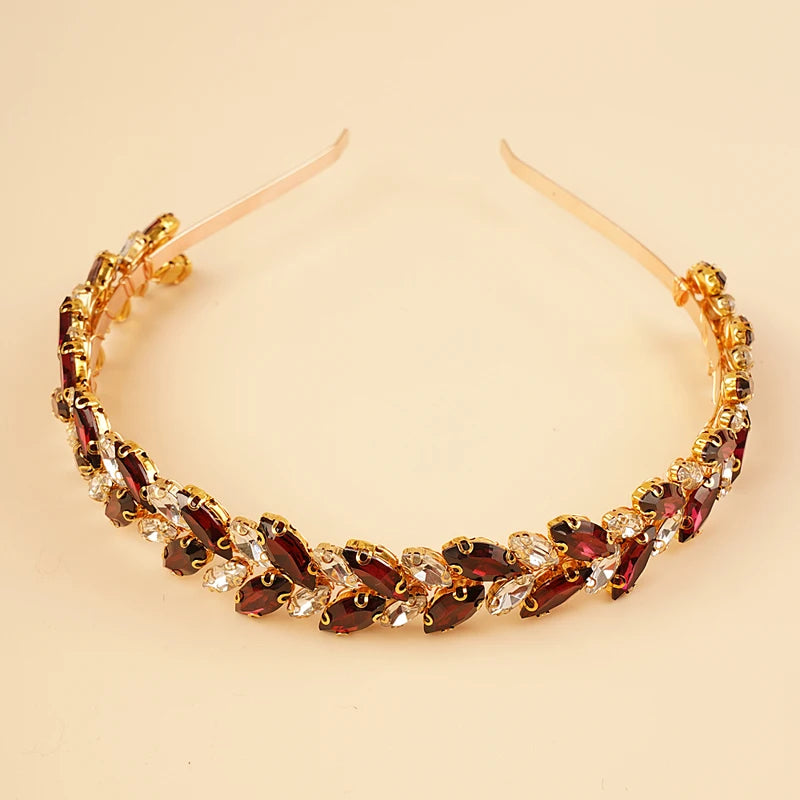 Kristall-Braut-Haarreif - Funkelndes Strass-Haaraccessoire für Damen & Mädchen
