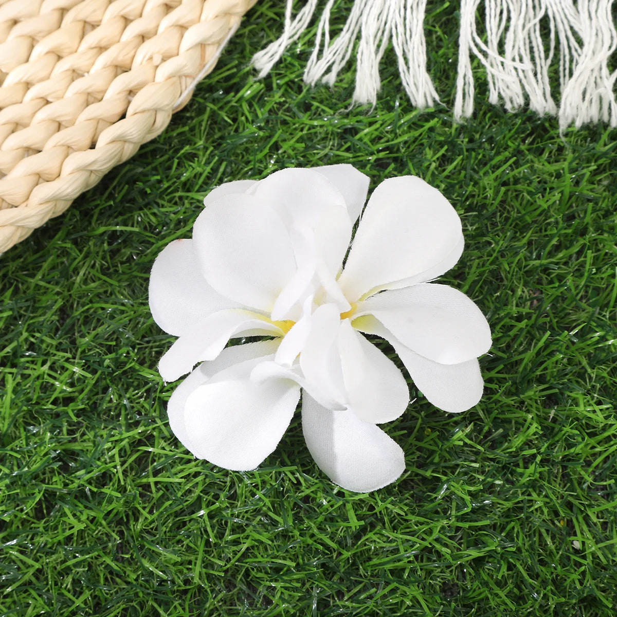 Orchideen-Blumen Haarklammer – Braut & Urlaubs Haaraccessoire Kaufschwan® Abbildung 27