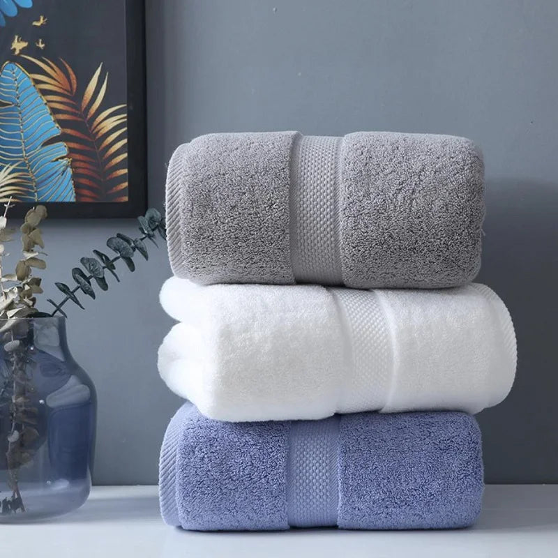 Baumwolle Badetuch – Weiches & Saugfähiges Großes Handtuch für Erwachsene | Hotel & Spa Qualität für Badezimmer & Strand Kaufschwan®