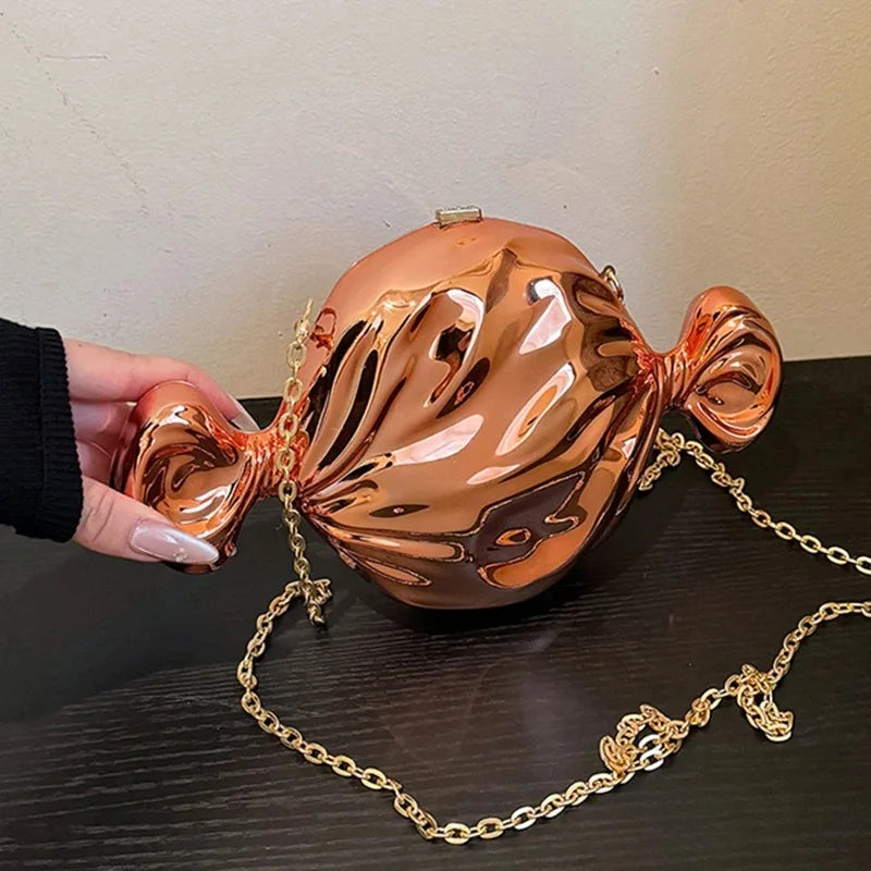 Acryl Abend Clutch – Luxuriöse Glänzende Damen Handtasche | Crossbody & Schultertasche für Party, Ball & Hochzeit