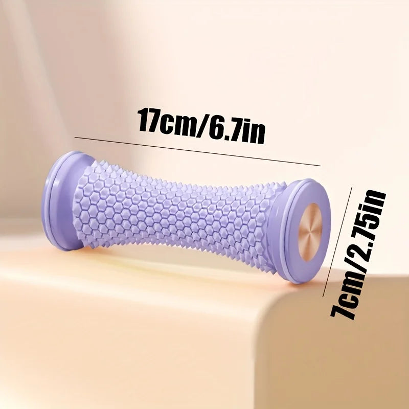 Massage-Roller | Faszien- & Muskelentspannungsrolle | Yoga, Fitness & Manueller Fußmassierer Kaufschwan® Lila
