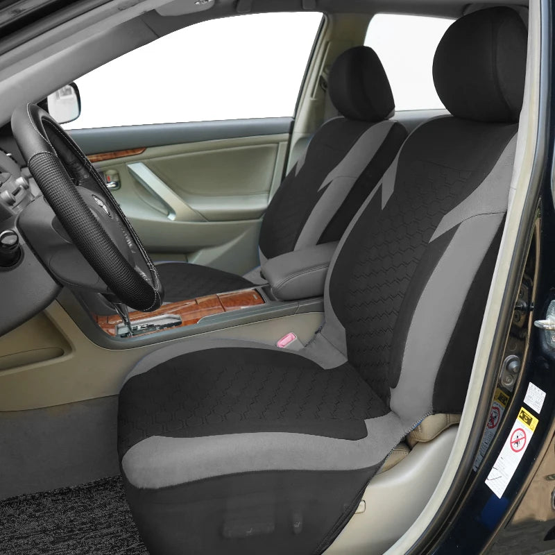 Universelle Autositzbezüge – Atmungsaktives Polyester mit Wabenmuster für Auto, SUV, Van & LKW Kaufschwan®