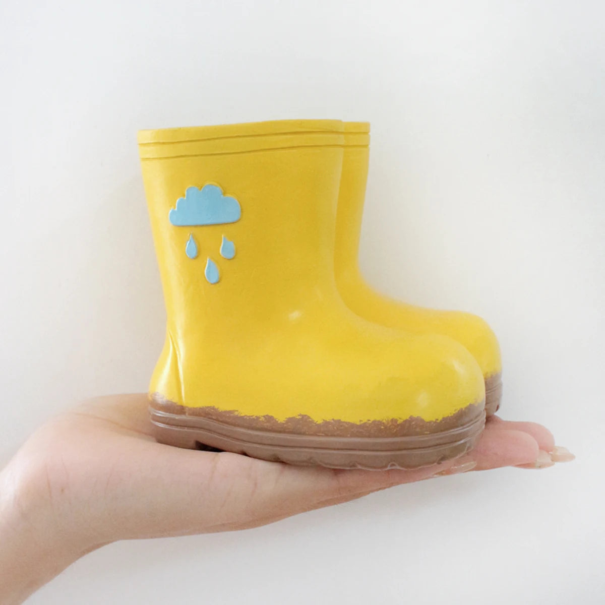 Garten-Mikrolandschaft, stiefelförmiger Blumentopf, Büro-Stiftehalter, handgefertigtes Resin-Kunsthandwerk Kaufschwan®