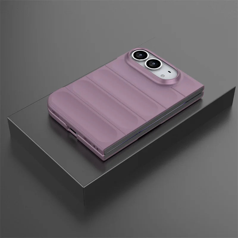 iPhone Duo Schutzhülle – Rutschfeste Matte PC-Hülle mit Stoß- und Kratzschutz Kaufschwan® Lila iPhone Duo