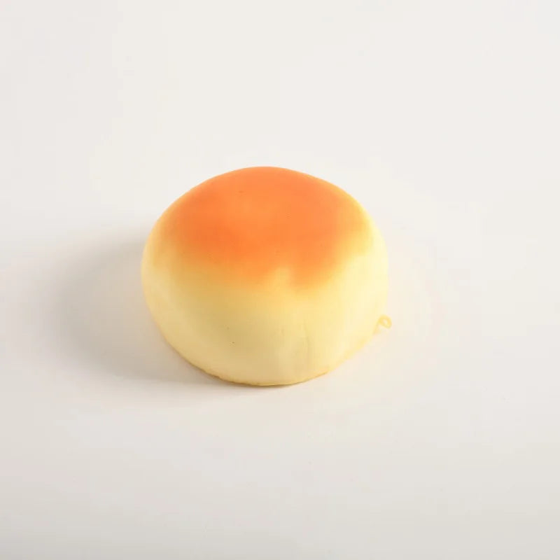 Squishy Lebensmittel-Simulationsspielzeug – Langsam Aufgehende Donut-, Croissant-, Brötchen-, Toastbrot-, Waffel- & Baguette-Knautschspielzeuge Kaufschwan® Brötchen