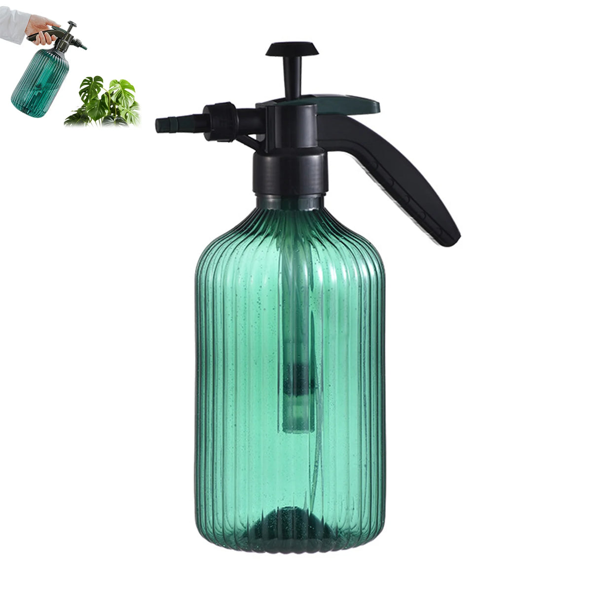 2L Large Capacity Garden Spray Bottle With Adjustable Nozzle Fine Mist Plant Watering Can For Indoor Plants Cleaning Pet Bathing Kaufschwan®