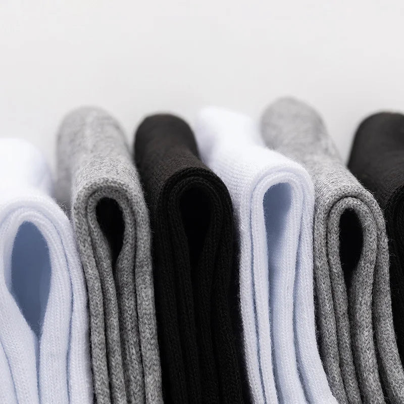 10 Paare Herren Atmungsaktive Komfort-Bürosocken | Freizeit- & Businesssocken für Sneaker & Arbeit | Ganzjahres Kaufschwan®