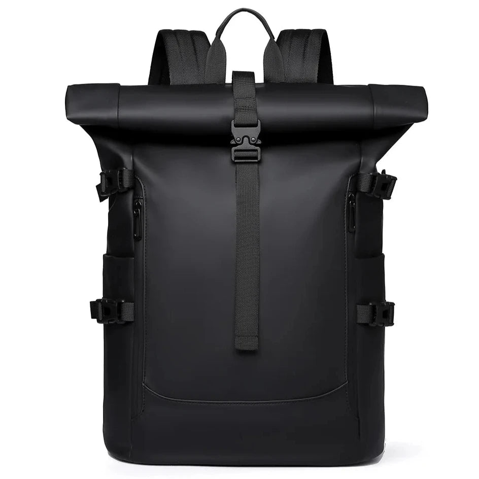 Herren Business Schultertasche & Reiserucksack | Outdoor Freizeit Computer Tasche | Modischer Pendel-Rucksack Kaufschwan® Schwarz