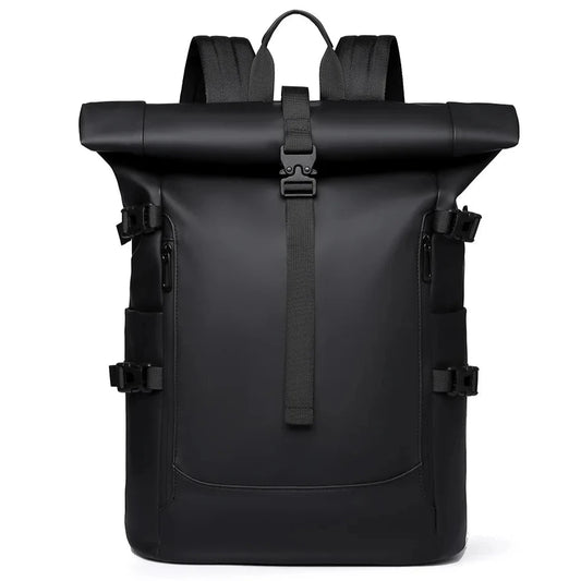 Herren Business Schultertasche & Reiserucksack | Outdoor Freizeit Computer Tasche | Modischer Pendel-Rucksack Kaufschwan® Schwarz