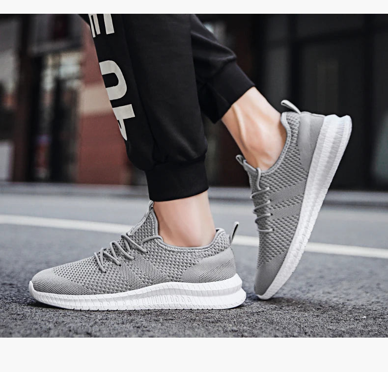 Herren Sneaker in Hochwertiger Qualität – Atmungsaktive Sportschuhe | Leichte Freizeit- & Walkingschuhe bis Größe Plus Kaufschwan®