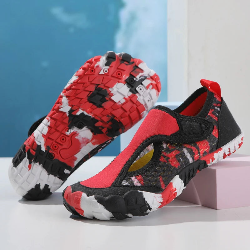 Kinder Wasserschuhe – Leichte, Atmungsaktive Badeschuhe für Strand & Schwimmen Kaufschwan®