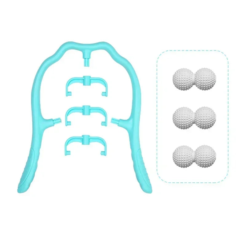 Multifunktionaler Manueller Nacken-Massager | Knet-Massage für Halswirbelsäule & Schultern Kaufschwan®
