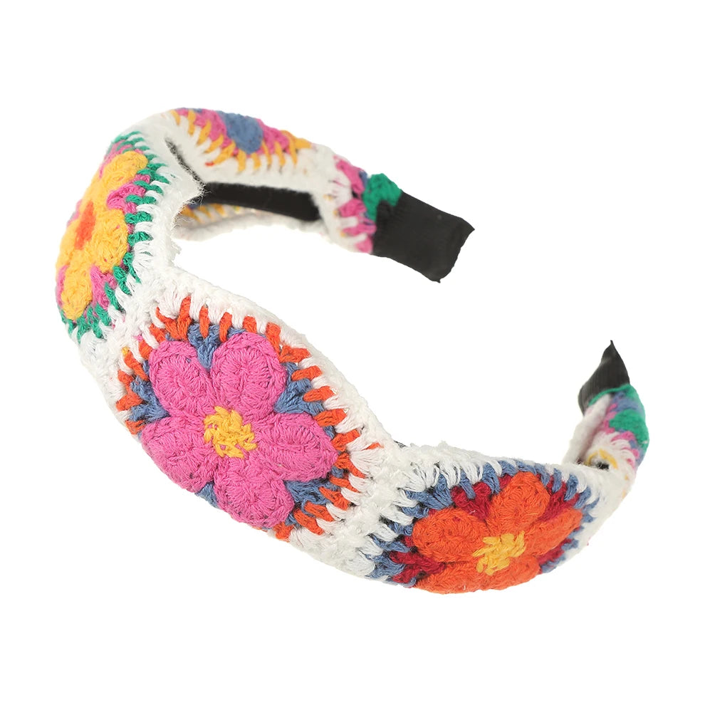 Gestrickter Breiter Haarreif – Rutschfestes Modisches Haarband für Damen Kaufschwan® Motiv 2