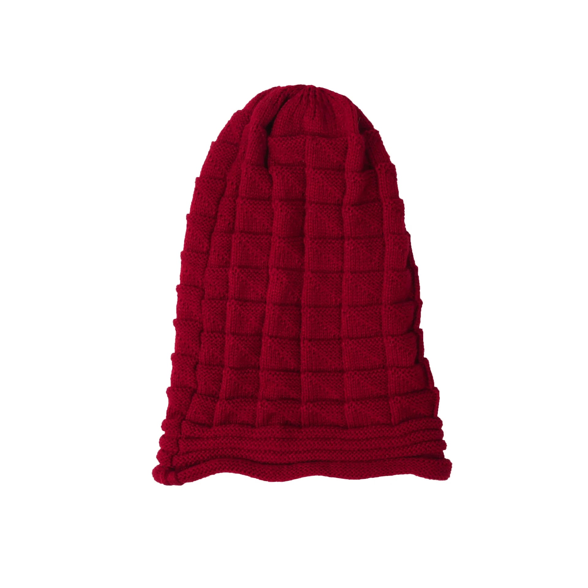 Gestrickte Oversize Baggy Beanie – Warme Wintermütze | Slouchy Wollmütze für Damen & Herren | Ski Skull Cap Kaufschwan®