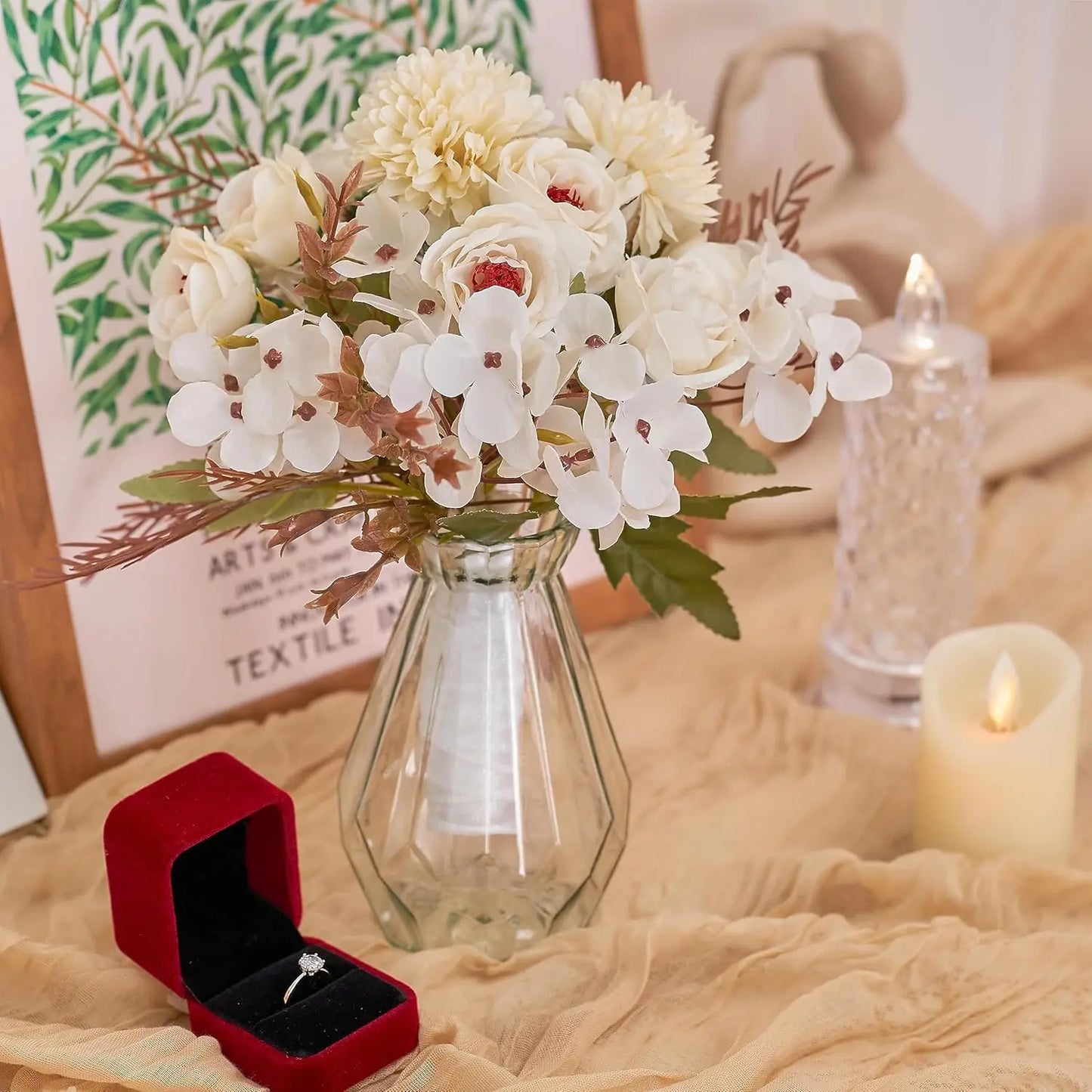 Künstliche Seidenrosen – Realistische Kunstblumen für Hochzeit, Zuhause & Feste | Brautstrauß, DIY Basteln, Kränze & Fotodekoration Kaufschwan®