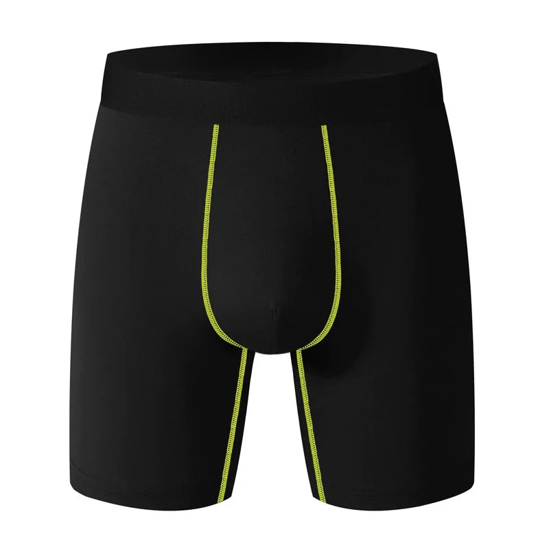 5er-Pack Herren Boxershorts Schwarz – Sportlich, Elastisch & Langlebig | Radfahren & Modische Unterwäsche Kaufschwan®