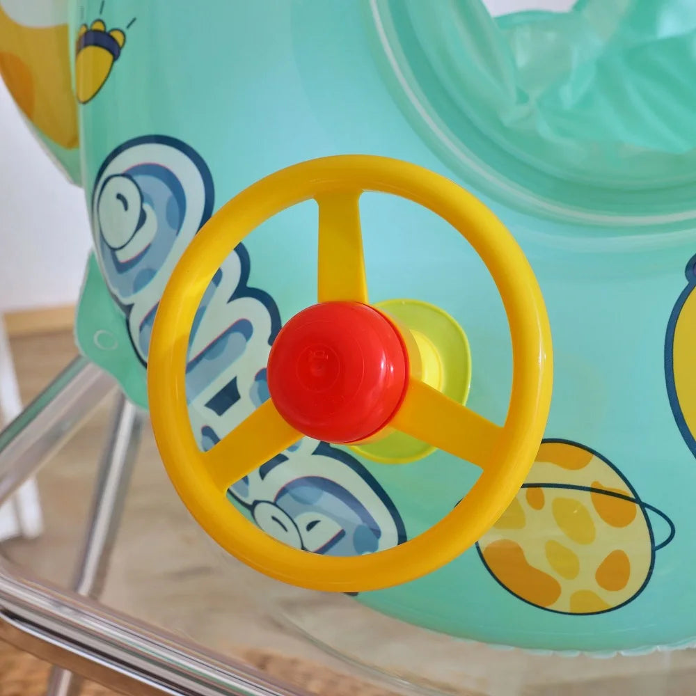 Baby Schwimmring Dinosaurier – Aufblasbarer Poolreifen für Kleinkinder & Kinder Kaufschwan®