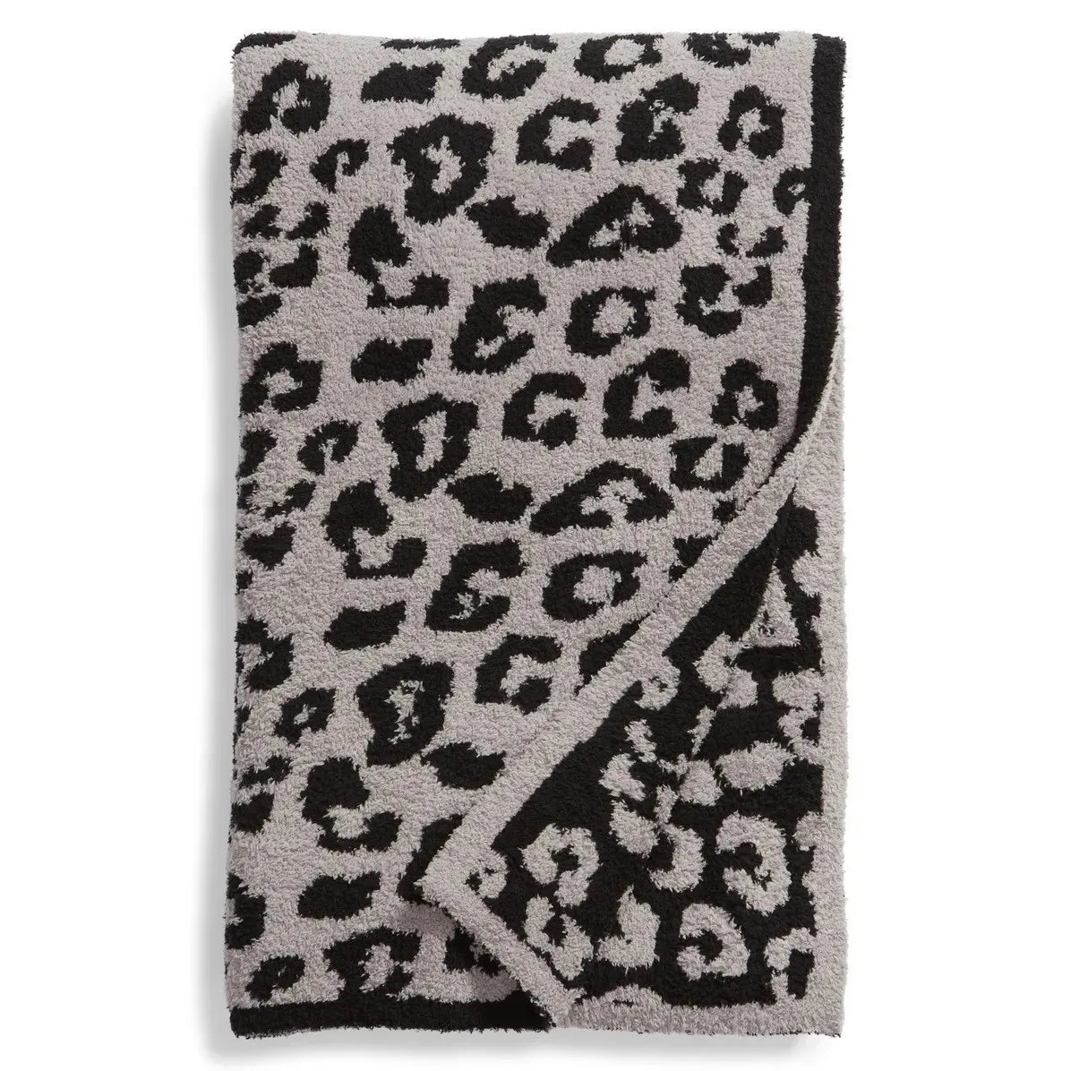 Superweiche Leopardendruck Gestrickte Fleece-Decke – Warme, leichte Sofa-Nickerchen-Decke Kaufschwan® Motiv 3 130x180cm