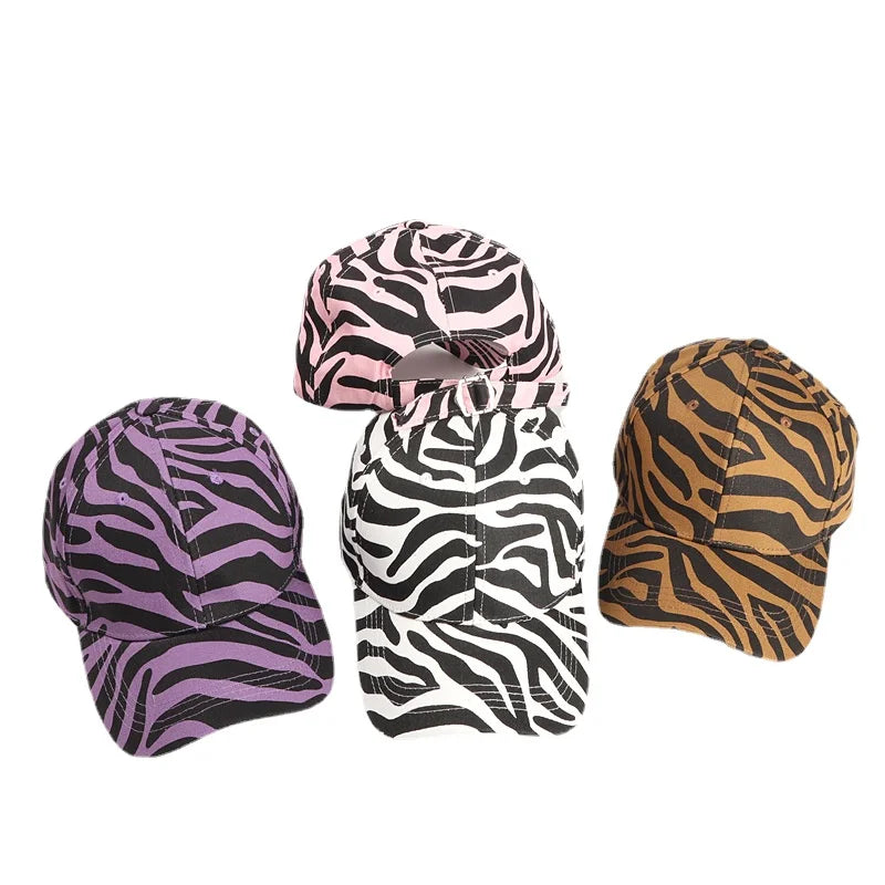 Leopard Print Baumwoll Baseballkappe | Herren & Damen Snapback Hip Hop Hat | Frühling & Sommer Sonnenhut | Verstellbare Peaked Cap Kaufschwan®