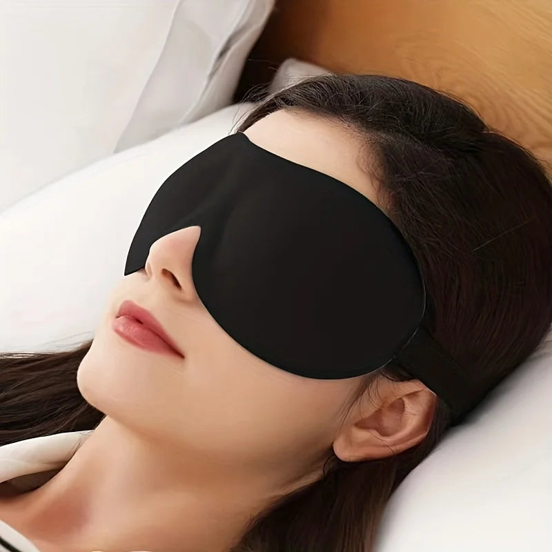 3D Schlafmaske mit Kontur | 100% Lichtblockierende Augenmaske | Ultrasofte, Hautfreundliche & Atmungsaktive Augenabdeckung für Schlaf, Reisen & Yoga Kaufschwan®