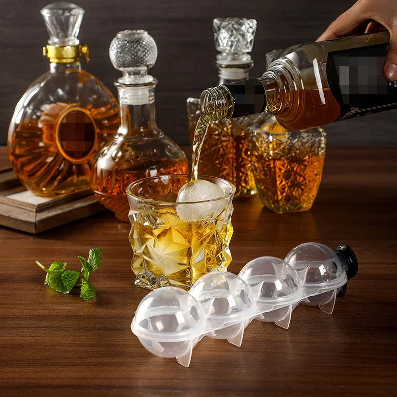 Runde Eiswürfelform – Große Eiskugeln für Whiskey & Cocktails Kaufschwan®