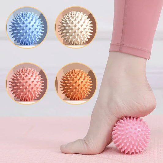 Massageball Set (5 Stück / 1 Stück) | Faszien- & Muskelentspannungsball für Yoga, Fitness, Nacken-, Schulter- & Fußmassage Kaufschwan®