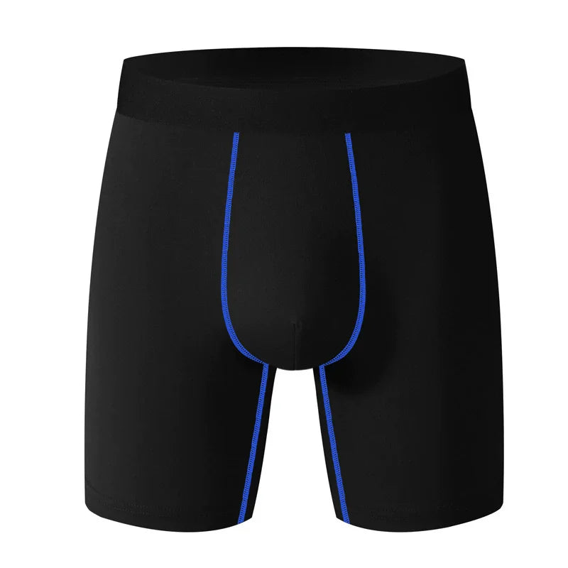 5er-Pack Herren Boxershorts Schwarz – Sportlich, Elastisch & Langlebig | Radfahren & Modische Unterwäsche Kaufschwan®