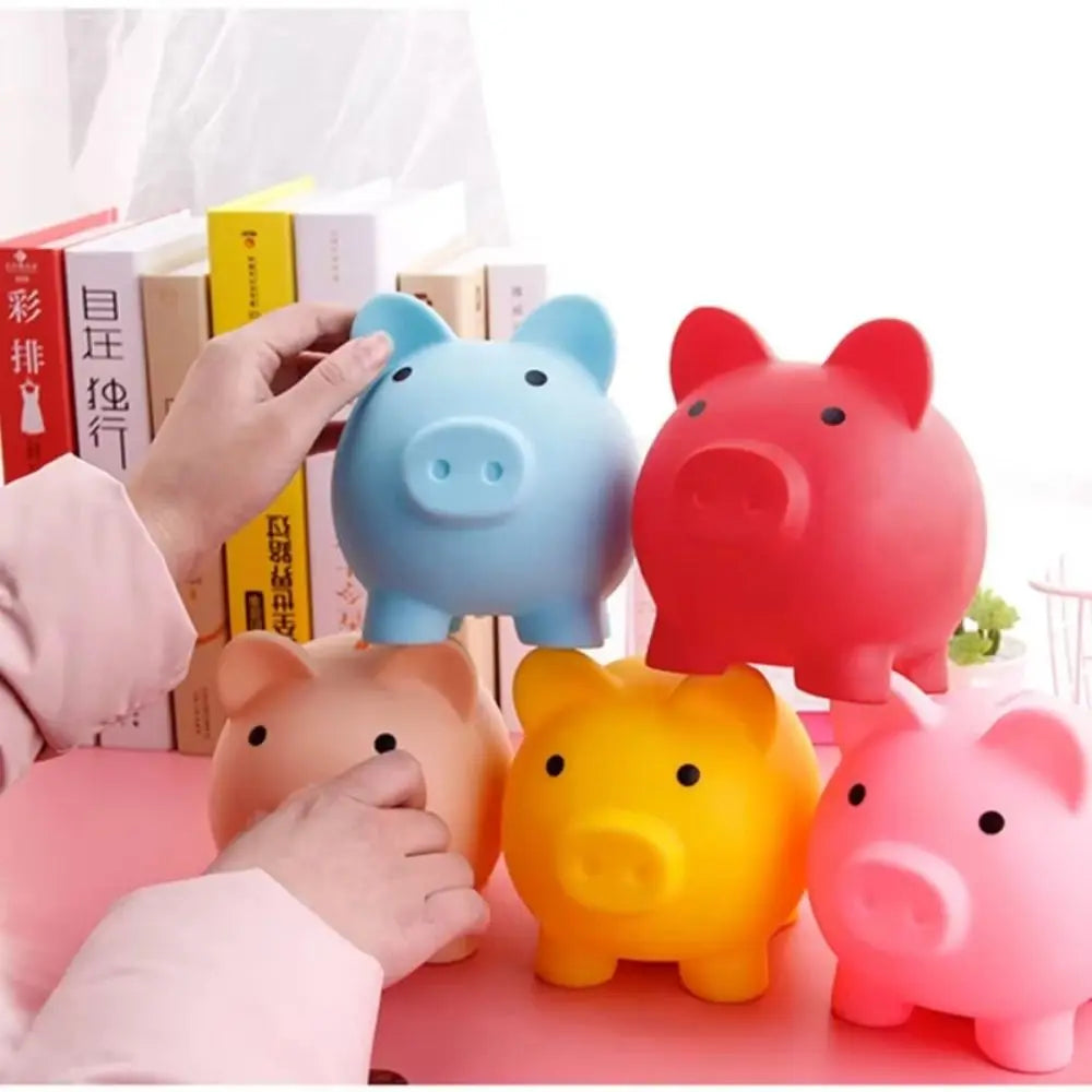 Cartoon Schwein Spardose – Kinder Münz Sparbox und Geschenkidee Kaufschwan®