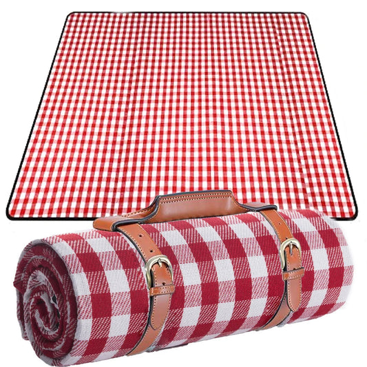Extra Große Picknickdecke – Tragbare Wasserdichte & Sandfeste Matte | Faltbare Outdoor Decke mit Tragegriff für Strand, Park & Reisen Kaufschwan®