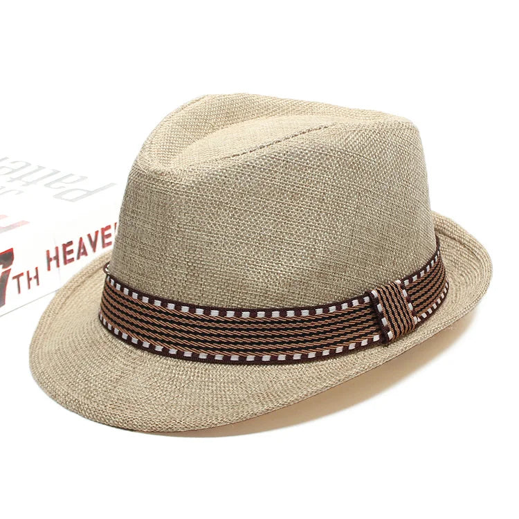 Sommer Hut - Fedoras – Frühling & Sommer Party Jazzhut, Baumwolle-Leinen Top Hat & Bucket / Panama Hut Kaufschwan®