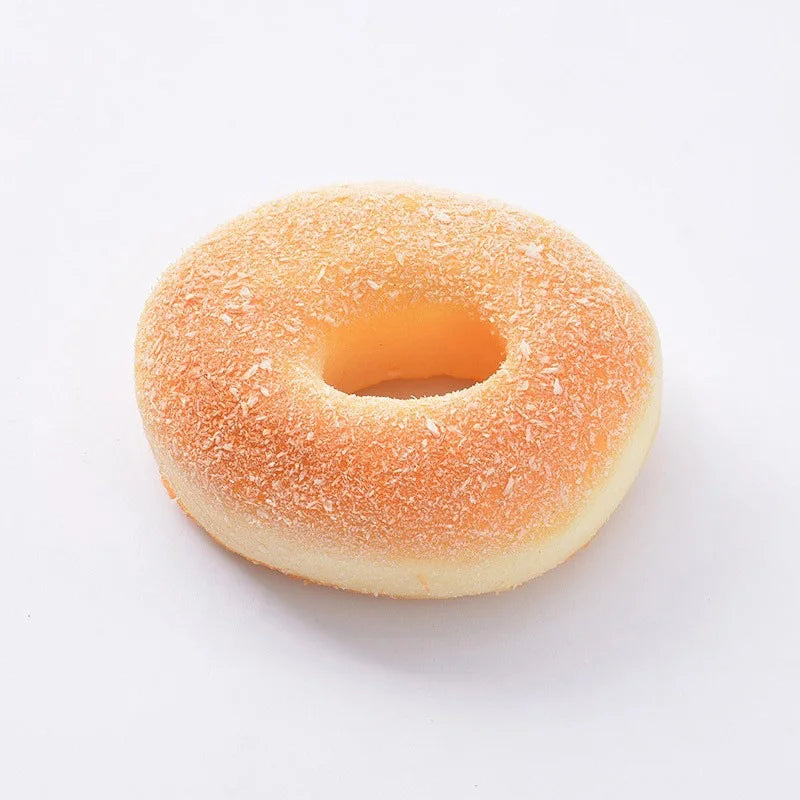 Squishy Lebensmittel-Simulationsspielzeug – Langsam Aufgehende Donut-, Croissant-, Brötchen-, Toastbrot-, Waffel- & Baguette-Knautschspielzeuge Kaufschwan® Donut