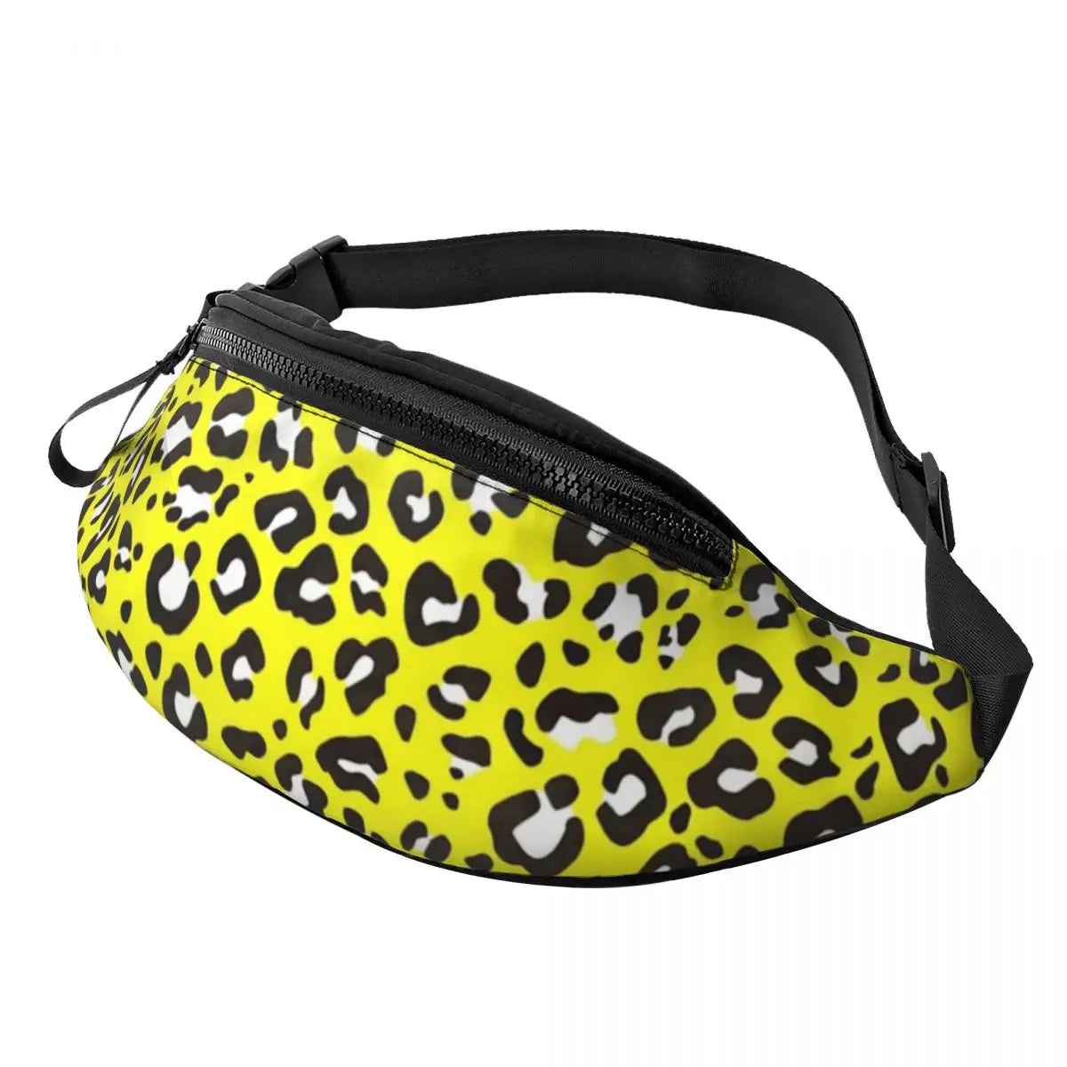 Leopardenmuster Gürteltasche – Unisex Hüfttasche | Cheetah Print Crossbody Bag für Laufen, Reisen & Handy
