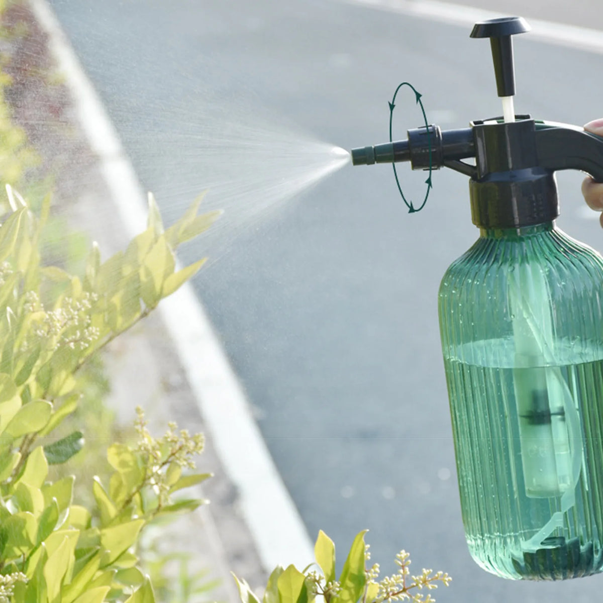 2L Large Capacity Garden Spray Bottle With Adjustable Nozzle Fine Mist Plant Watering Can For Indoor Plants Cleaning Pet Bathing Kaufschwan®