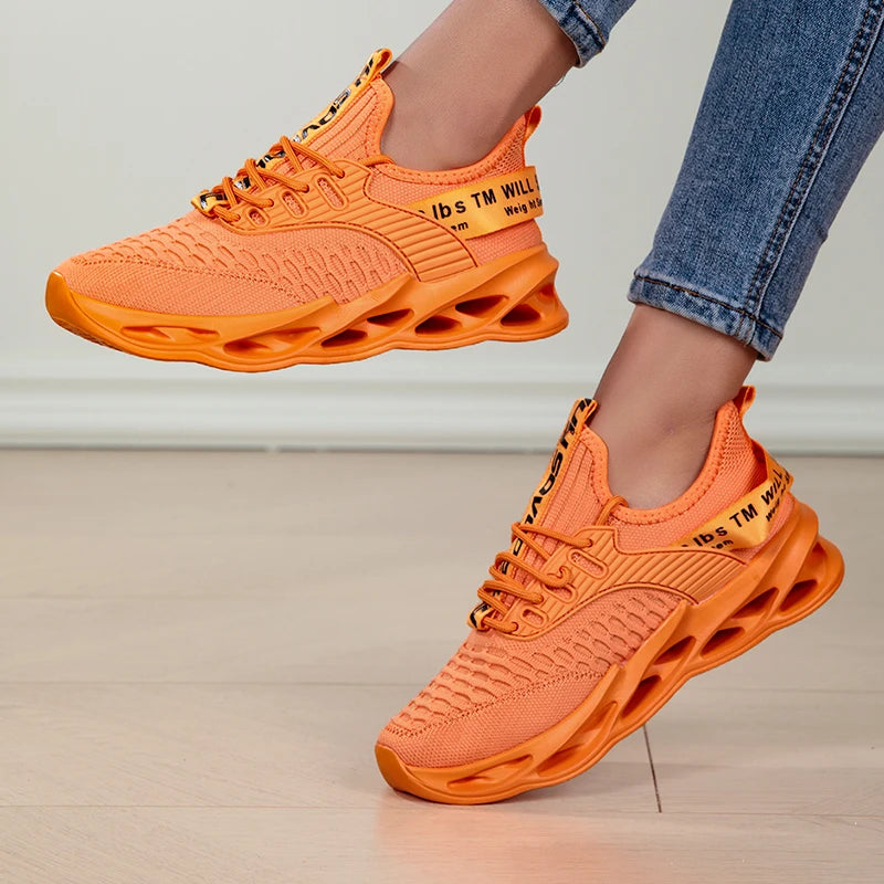 Damen Sportschuhe – Modische Plateau-Sneaker | Frühling & Winter Laufschuhe für Frauen | Auch in Übergrößen bis 43 Kaufschwan®