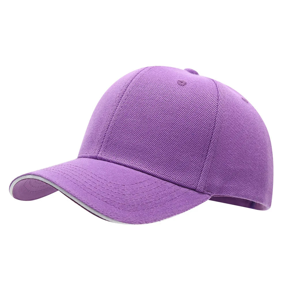 17 Farben Woll Baseballkappe Set | Herren & Damen Freizeit Einfarbige Kappe | Outdoor Reise Mode Kappe 6 Stück Kaufschwan® 8 Adjustable