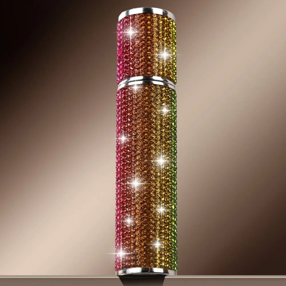 10ml Mini Parfüm Nachfüllflasche – Glitzer Diamond Spray Atomizer | Nachfüllbarer Reise-Parfümsprüher Kaufschwan® Design 7