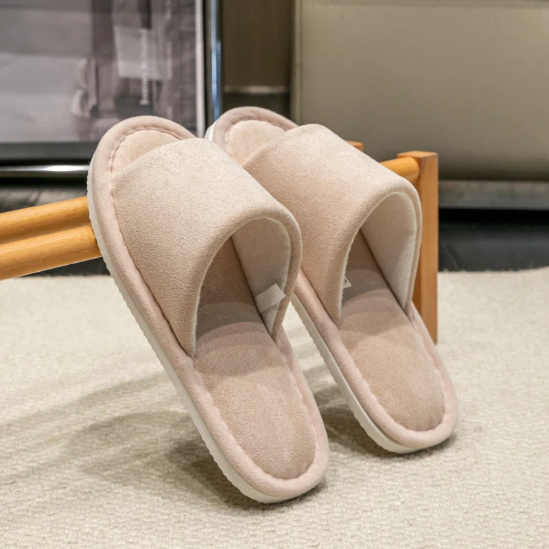 Herren Open-Toe Hausschuhe | Hochwertige, Weiche & Bequeme Schuhe für Zuhause | Rutschfest & Geräuschlos Kaufschwan®