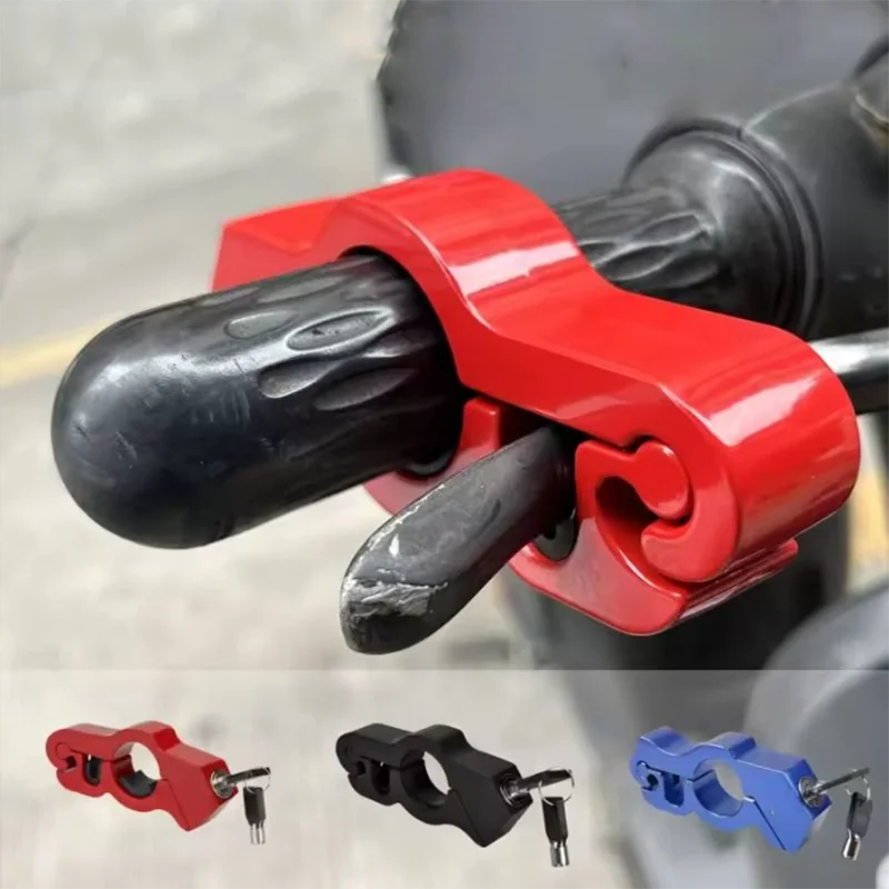 Fahrrad Lenker Schloss – Anti-Diebstahl Aluminiumlegierung Schloss mit 2 Schlüsseln | Robustes Stahl Motorrad & E-Bike Sicherheitsschloss Kaufschwan®