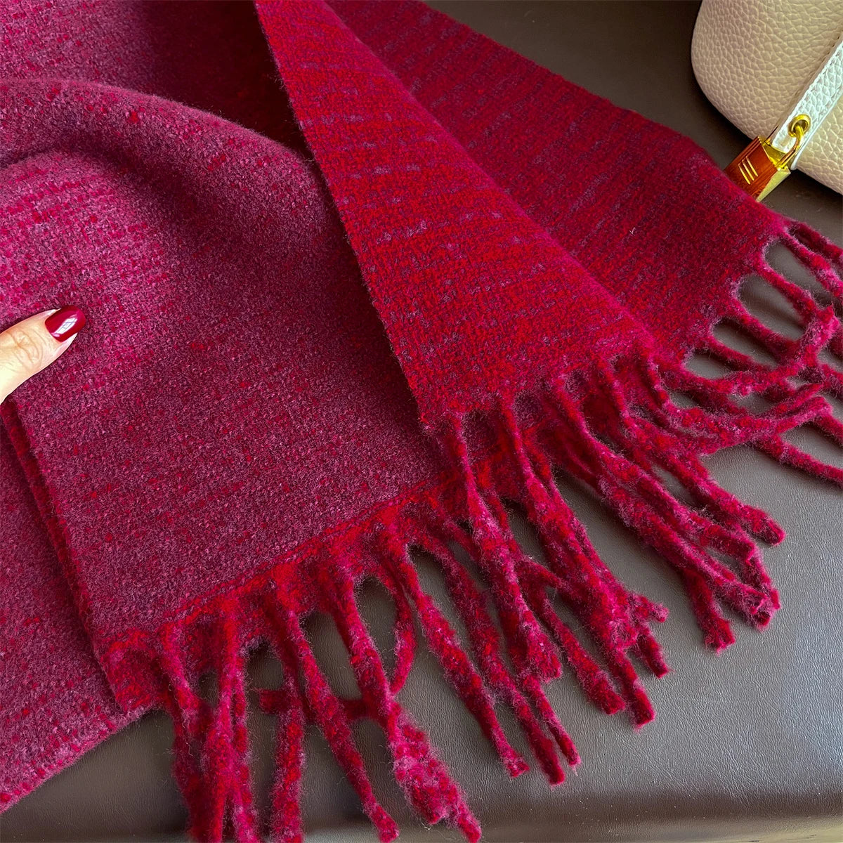 Luxus Damen Schal | Winter Warmer Schal Umschlagtuch & Stola | Pashmina Foulard, Bandana & Decken Poncho Kaufschwan®